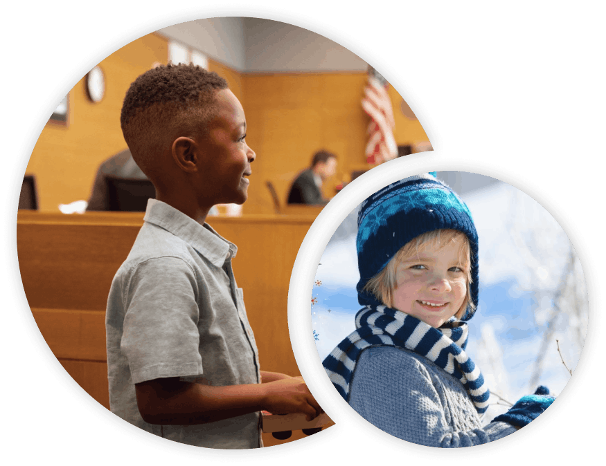 Children supported by CASA of Harford County